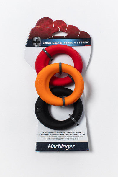 Harbinger Ergo Grip Strength System 3 Resistance Levels Active Rest StressRelief