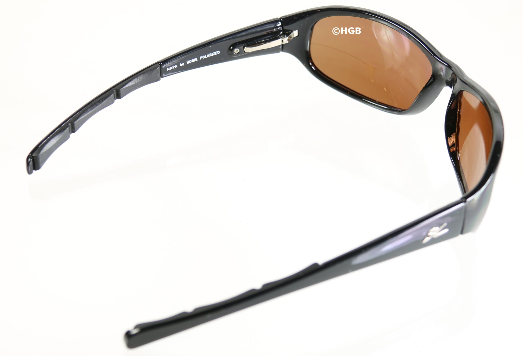 Napa by Hobie Polarized Sunglasses Brown Lens Black Frame 100 UVA UVB HomeGymBodybuilding